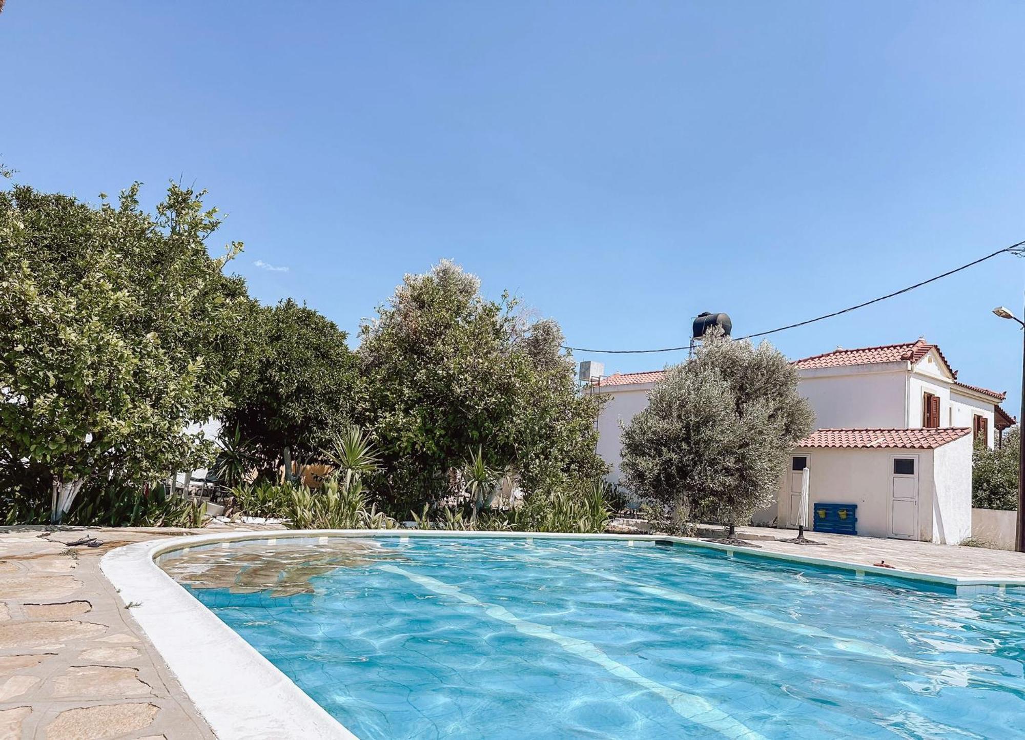 Anastasia Apartments Kampos Marathokampou エクステリア 写真